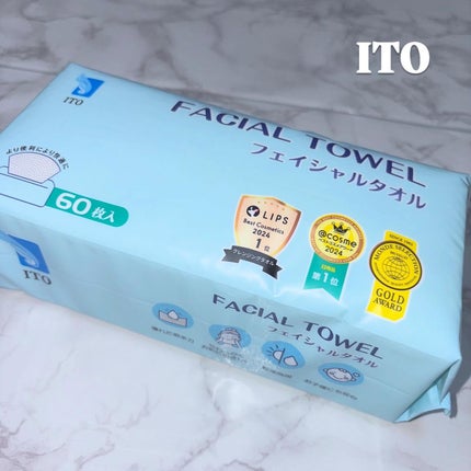 ITOフェイシャルタオル/ITO/クレンジングタオルを使ったクチコミ(1枚目)