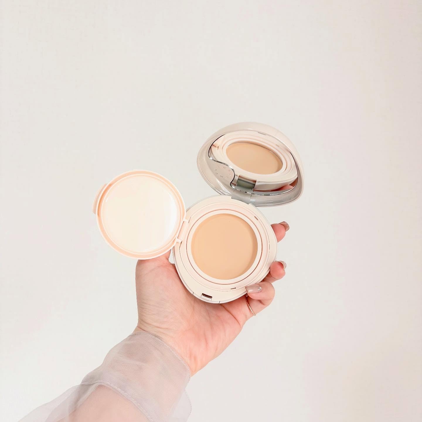 ウォーターグロウコーティングバーム/wakemake/クリーム・エマルジョンファンデーションを使ったクチコミ（2枚目）