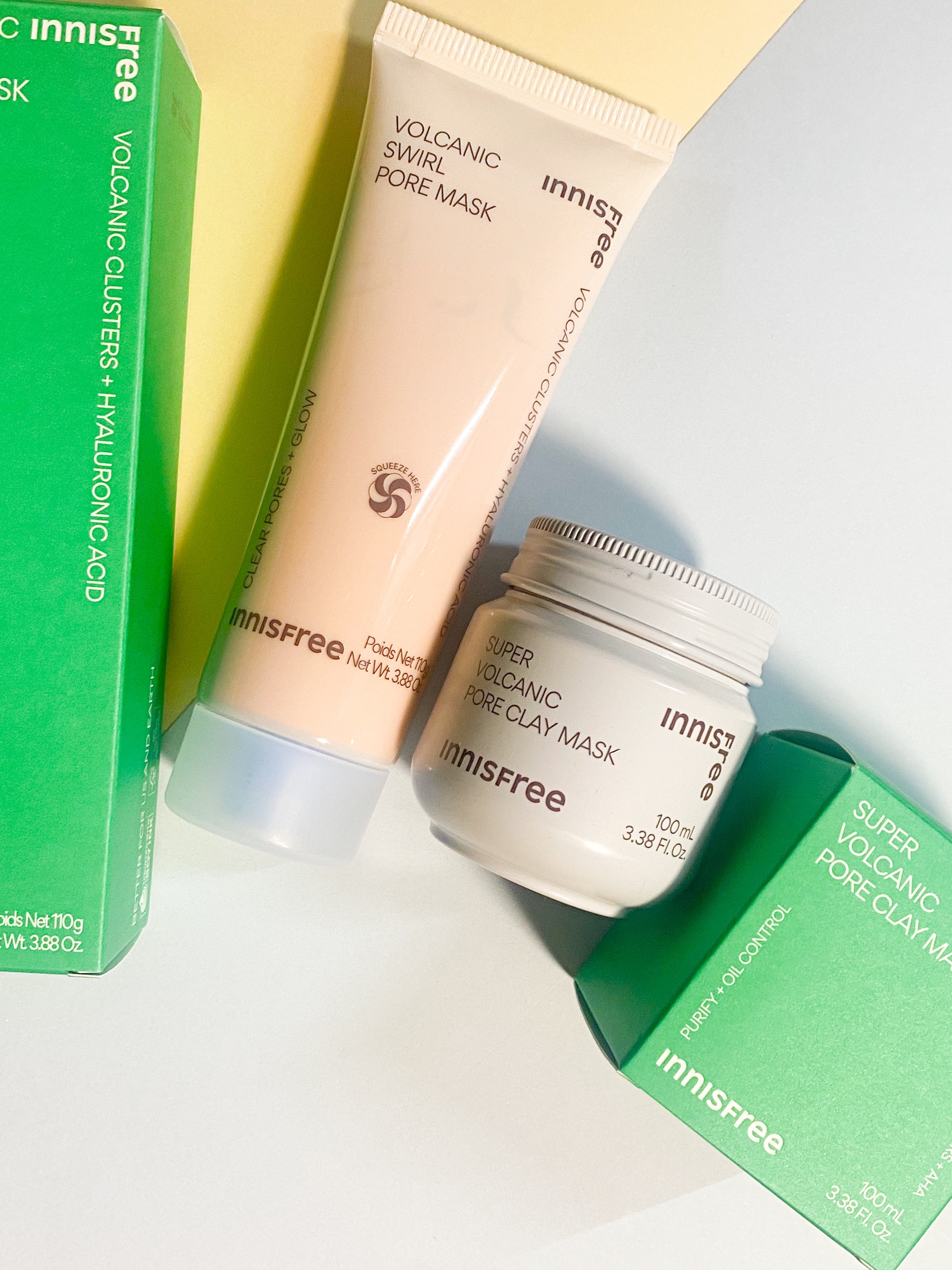 スーパーヴォルカニック　ポア　クレイマスク/innisfree/洗い流すパック・マスクを使ったクチコミ（3枚目）