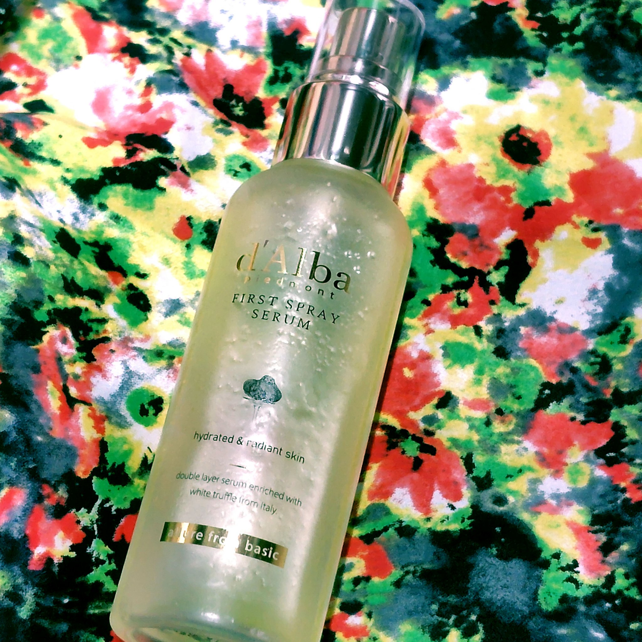 ダルバ ホワイトトリュフファーストスプレーセラム/ダルバ/ミスト状化粧水を使ったクチコミ（1枚目）