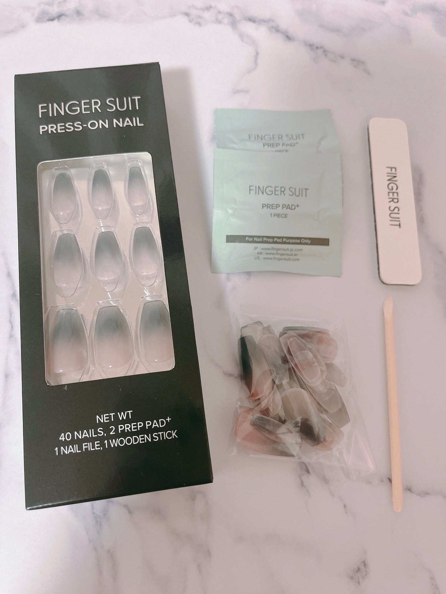 ネイルチップ(シールタイプ)/FINGER SUIT/ネイルチップ・パーツを使ったクチコミ(1枚目)