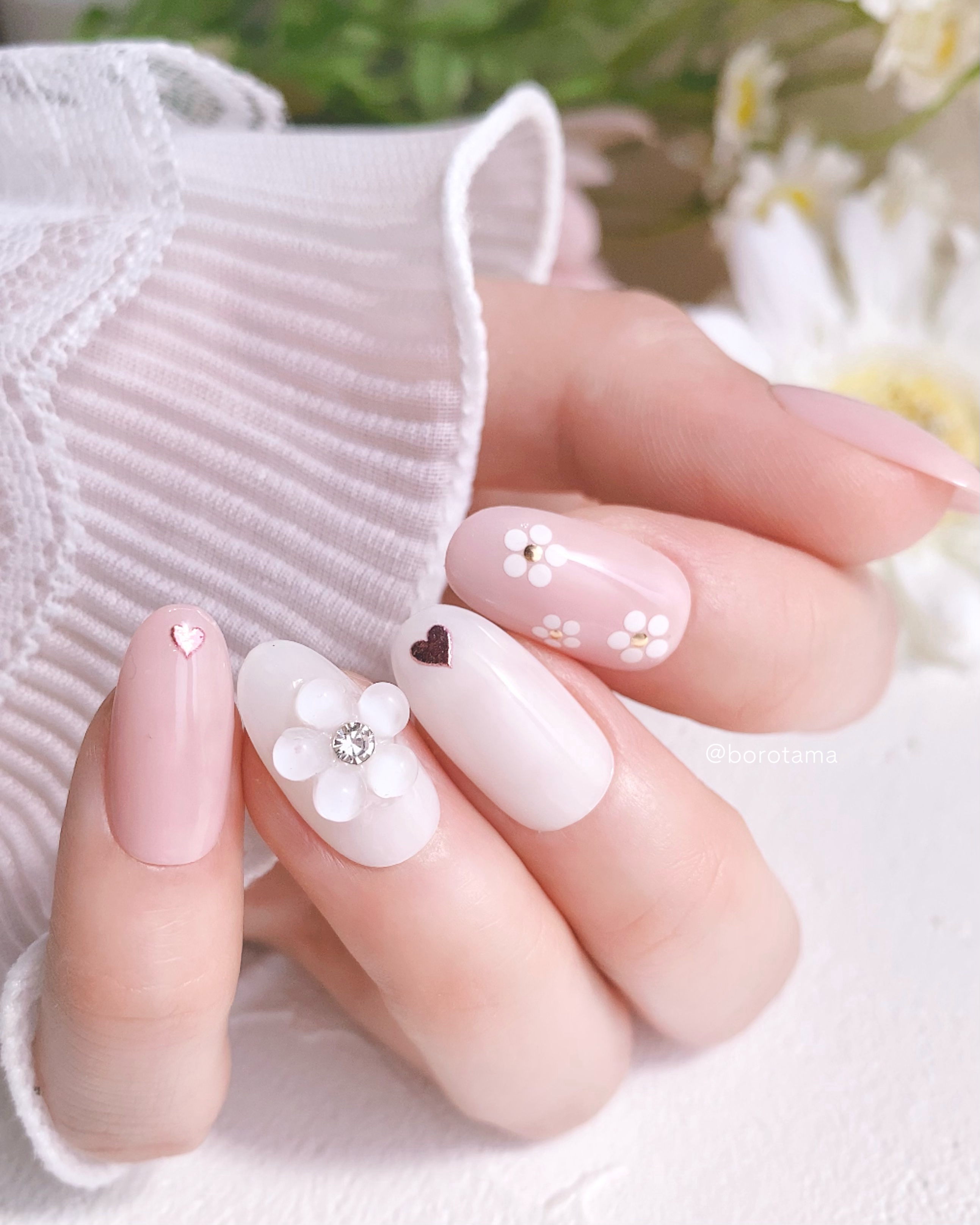 ネイルパーツ/セリア/ネイルチップ・パーツを使ったクチコミ（2枚目）