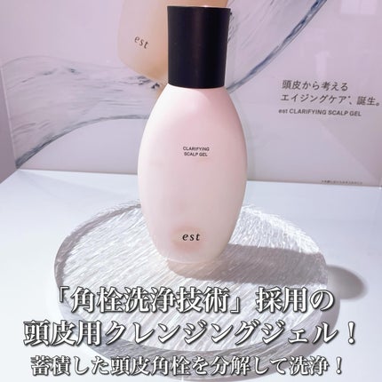 クラリファイイング スカルプジェル/est/頭皮クレンジングを使ったクチコミ(2枚目)