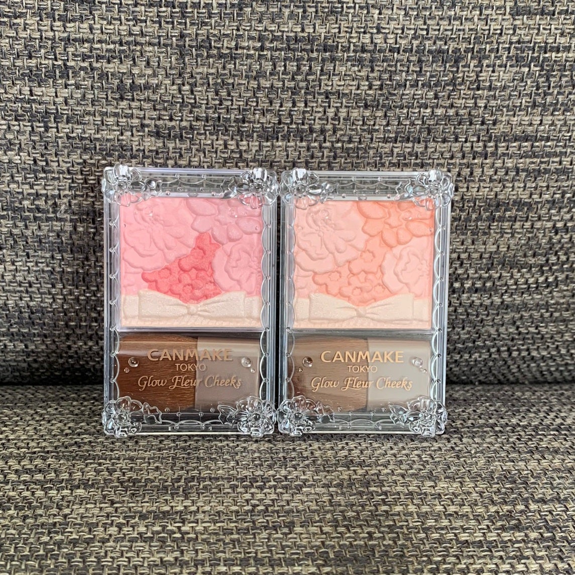 グロウフルールチークス/キャンメイク/パウダーチークを使ったクチコミ(2枚目)