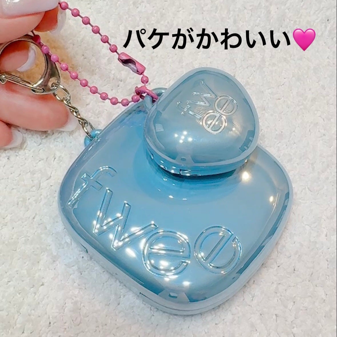 フィー ポケットチークパレット/fwee/ジェル・クリームチークを使ったクチコミ(2枚目)