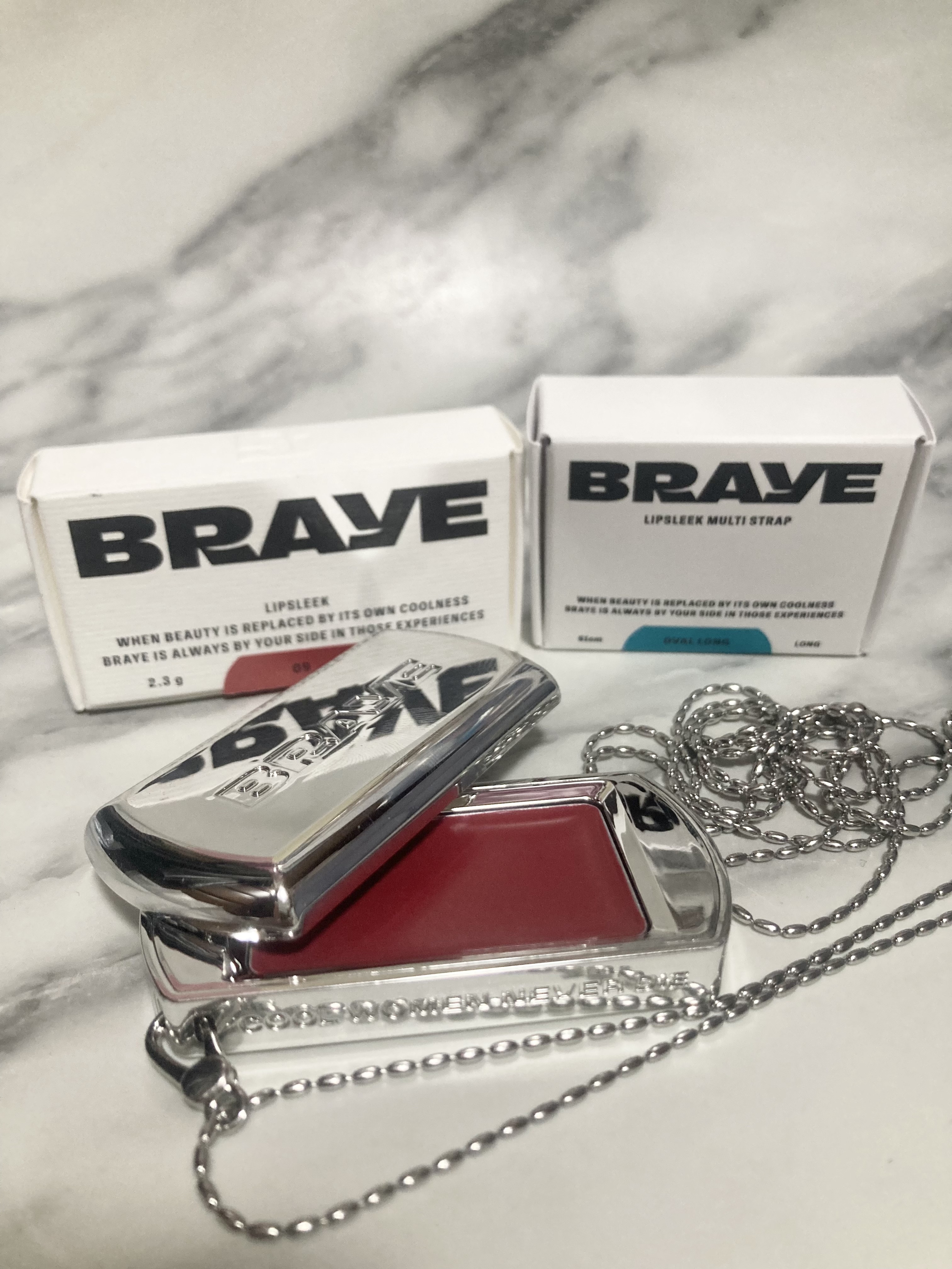 BRAYE LIPSLEEK 09クールネス/BRAYE/口紅を使ったクチコミ（1枚目）