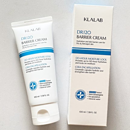 ディーアール120 バリアクリーム/KLALAB/フェイスクリームを使ったクチコミ(7枚目)