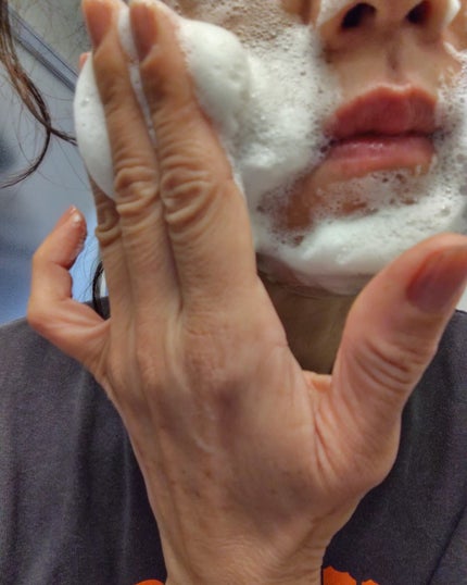 ひろちゃん on LIPS 「ハンユル新芽のヨモギマイルドクレンジングバックフォーム🟩🟩🟩🟩..」(7枚目)