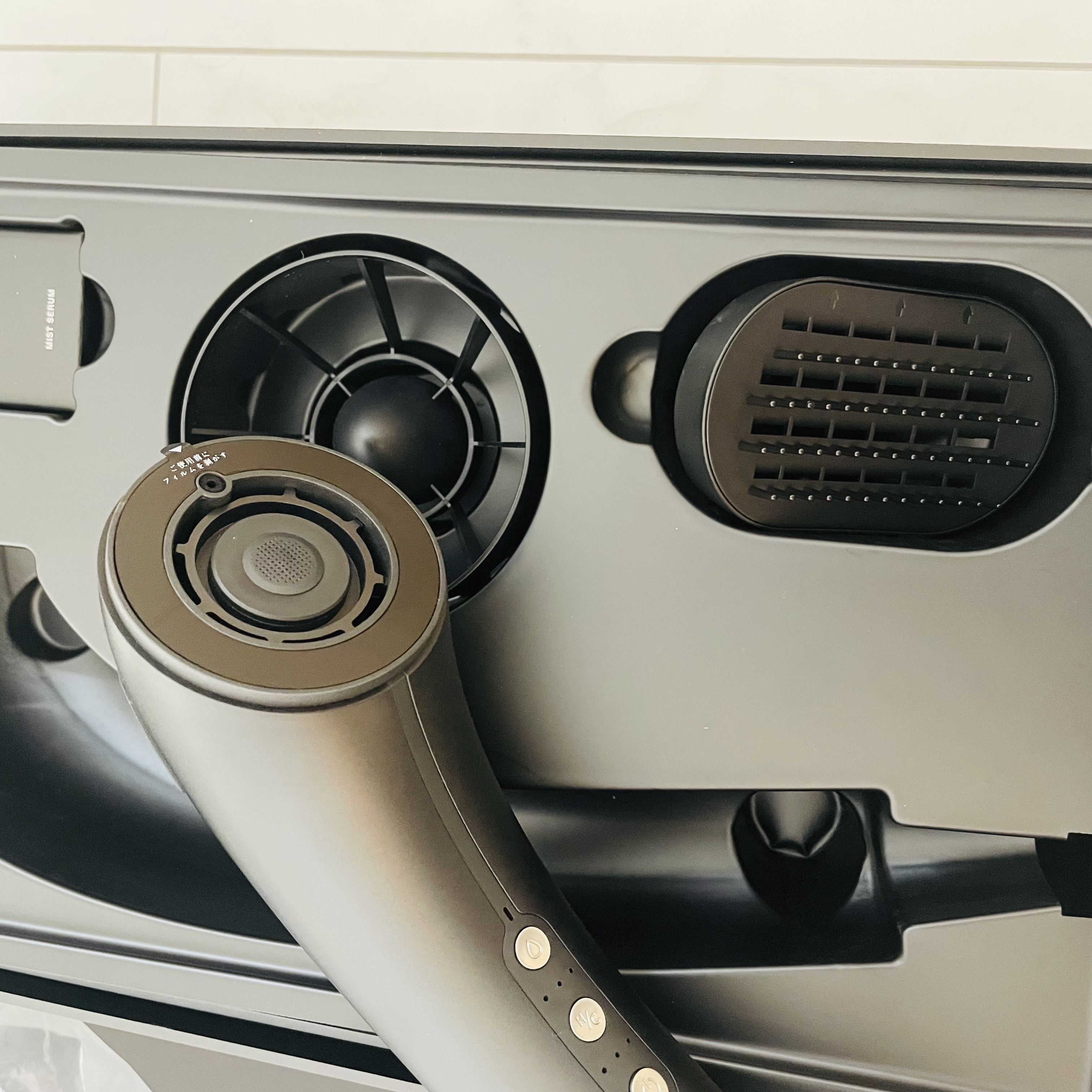 SHOWER DRYER/Brighte/ドライヤーを使ったクチコミ（2枚目）