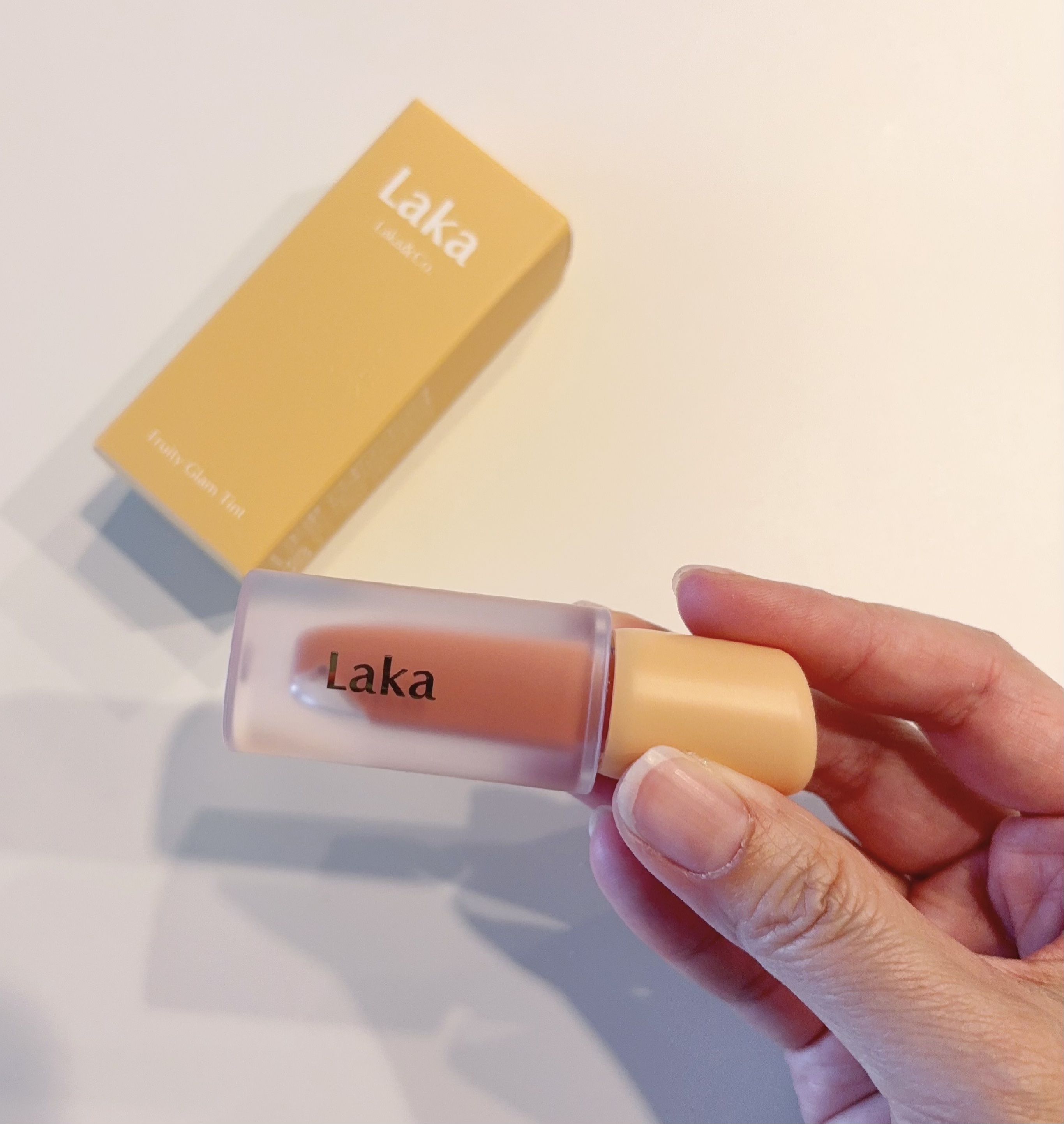 フルーティーグラムティント/Laka/リップティントを使ったクチコミ（1枚目）