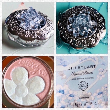 ジルスチュアート クリスタルブルーム ペタルクチュールアイズ デュオ/JILL STUART/アイシャドウパレットを使ったクチコミ(2枚目)