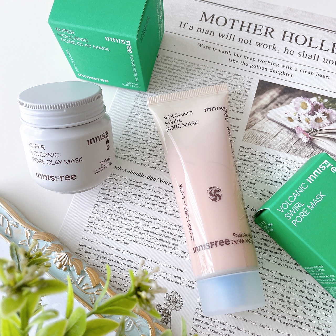 ヴォルカニック　ポア　クリームクレイマスク/innisfree/洗い流すパック・マスクを使ったクチコミ（1枚目）