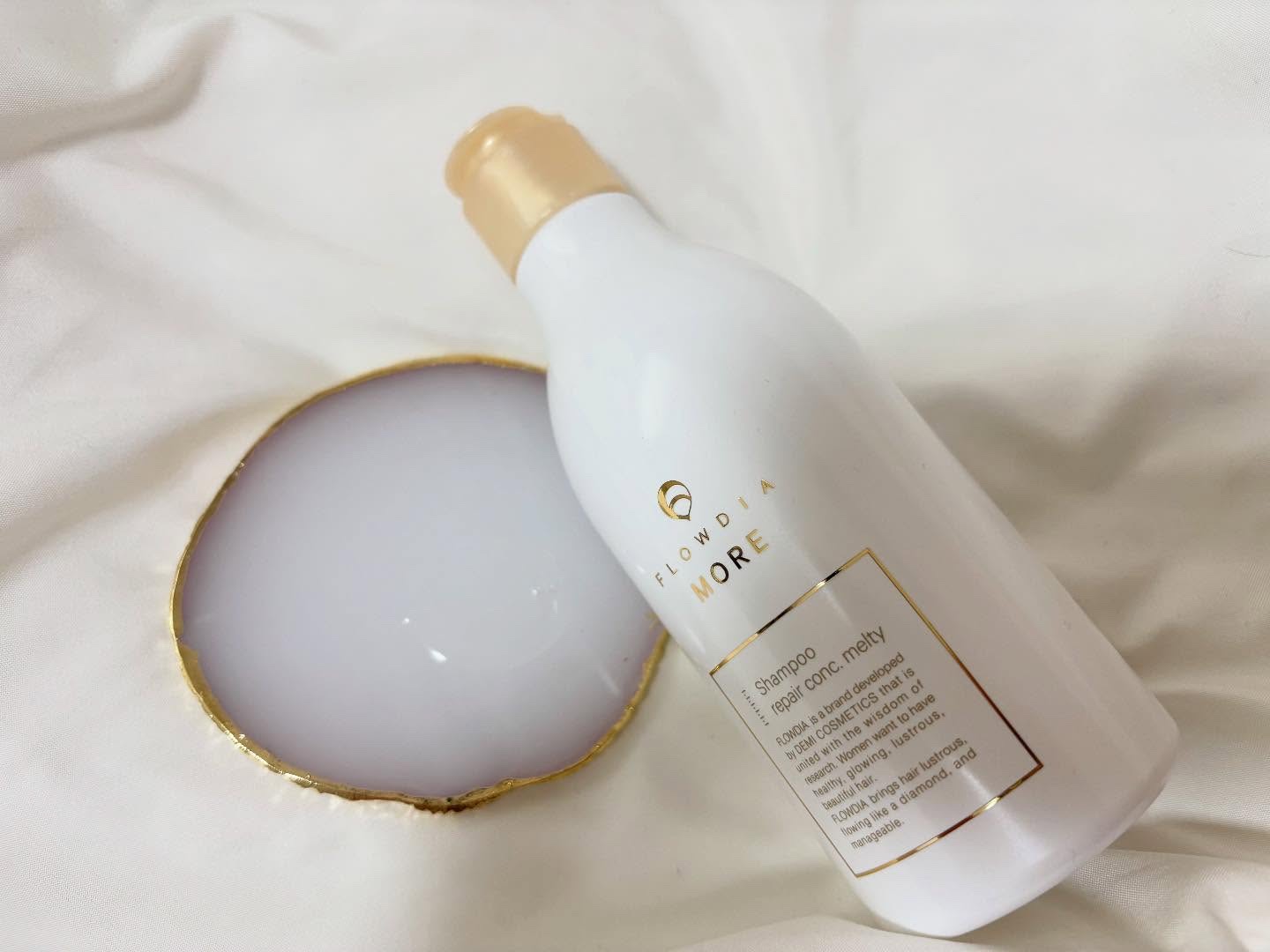 フローディアモア シャンプー リペアコンクメルティー/FLOWDIA/サロンシャンプーを使ったクチコミ（3枚目）