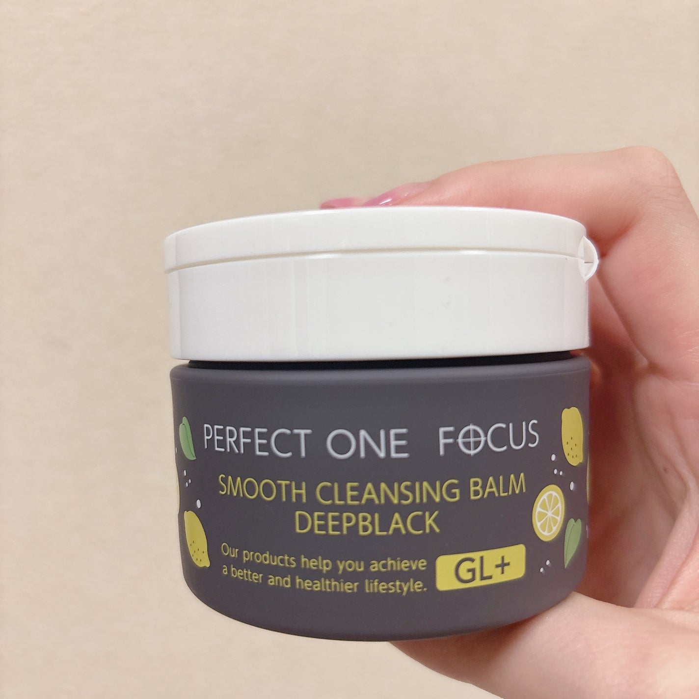 スムースクレンジングバーム ディープブラック GL+/PERFECT ONE FOCUS/クレンジングバームを使ったクチコミ(2枚目)