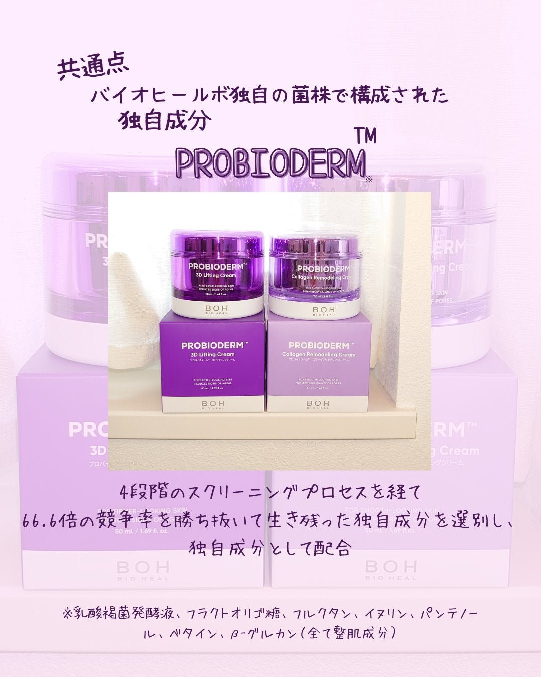 バイオヒールボ プロバイオダーム 3Dリフティングクリーム/BIOHEAL BOH/フェイスクリームを使ったクチコミ(3枚目)