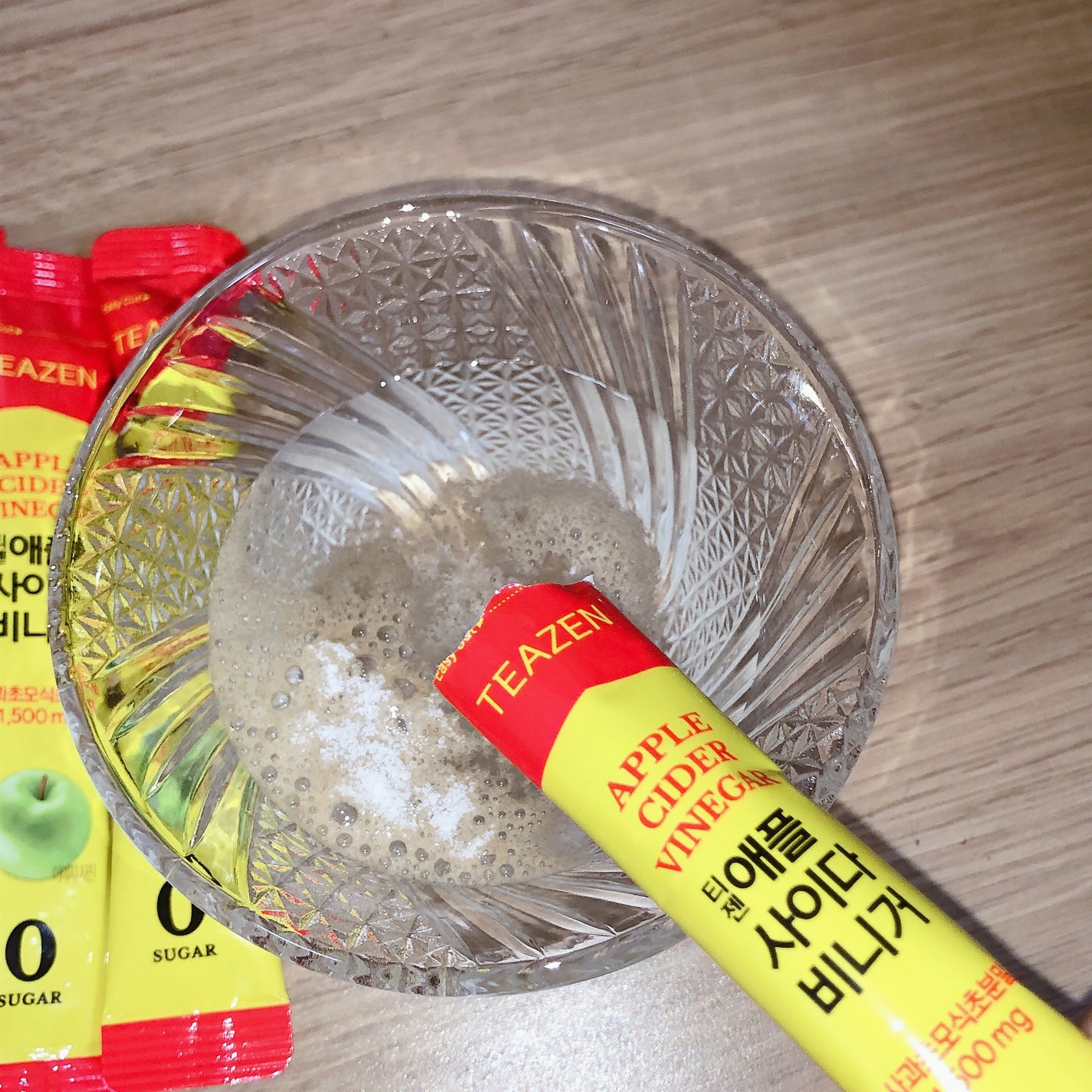 アサビ(アップルサイダービネガー)/TEAZEN/りんご酢を使ったクチコミ(3枚目)