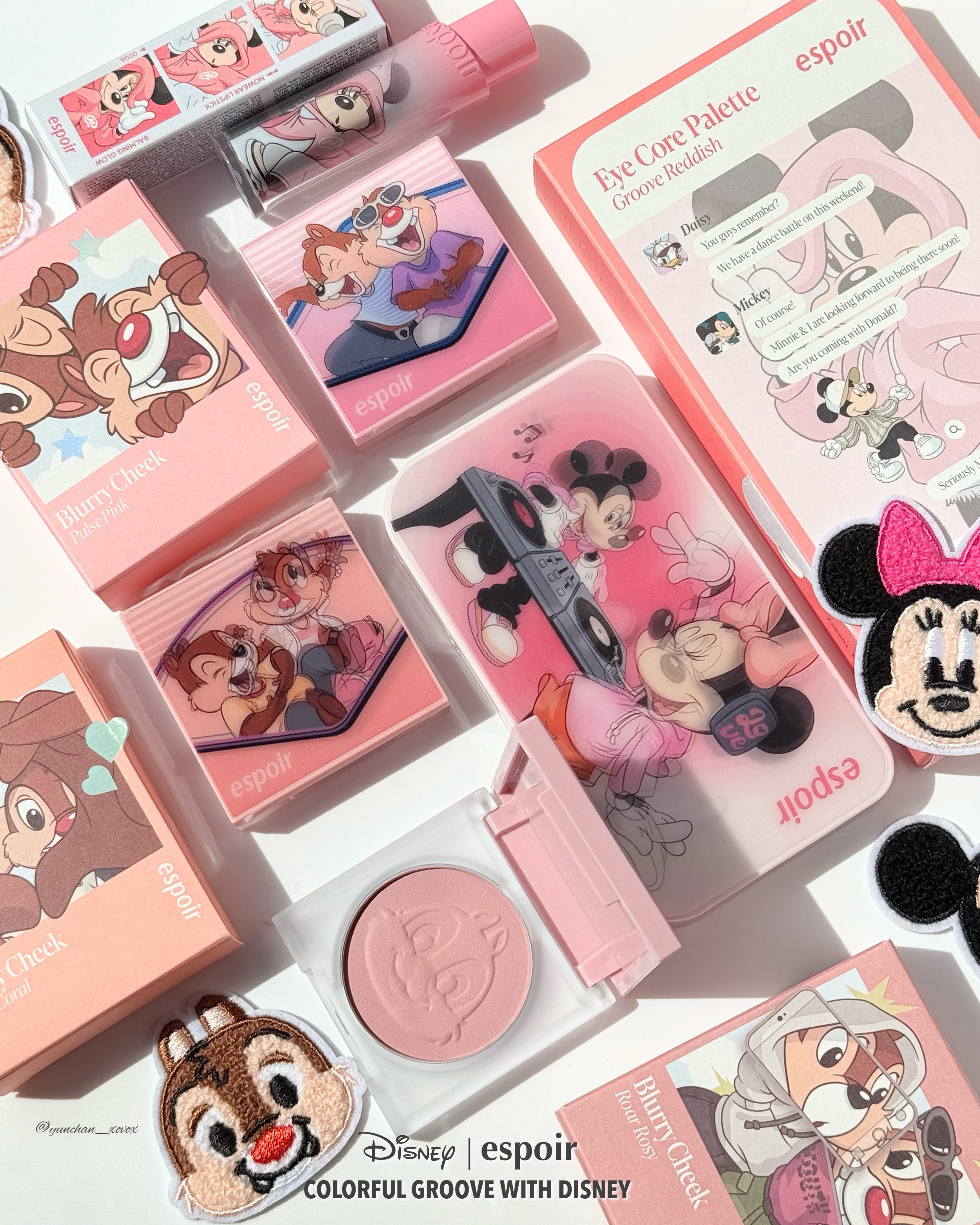 ブラリーチーク(ディズニーエディション) 03 ロアロージー/espoir/チークを使ったクチコミ（2枚目）