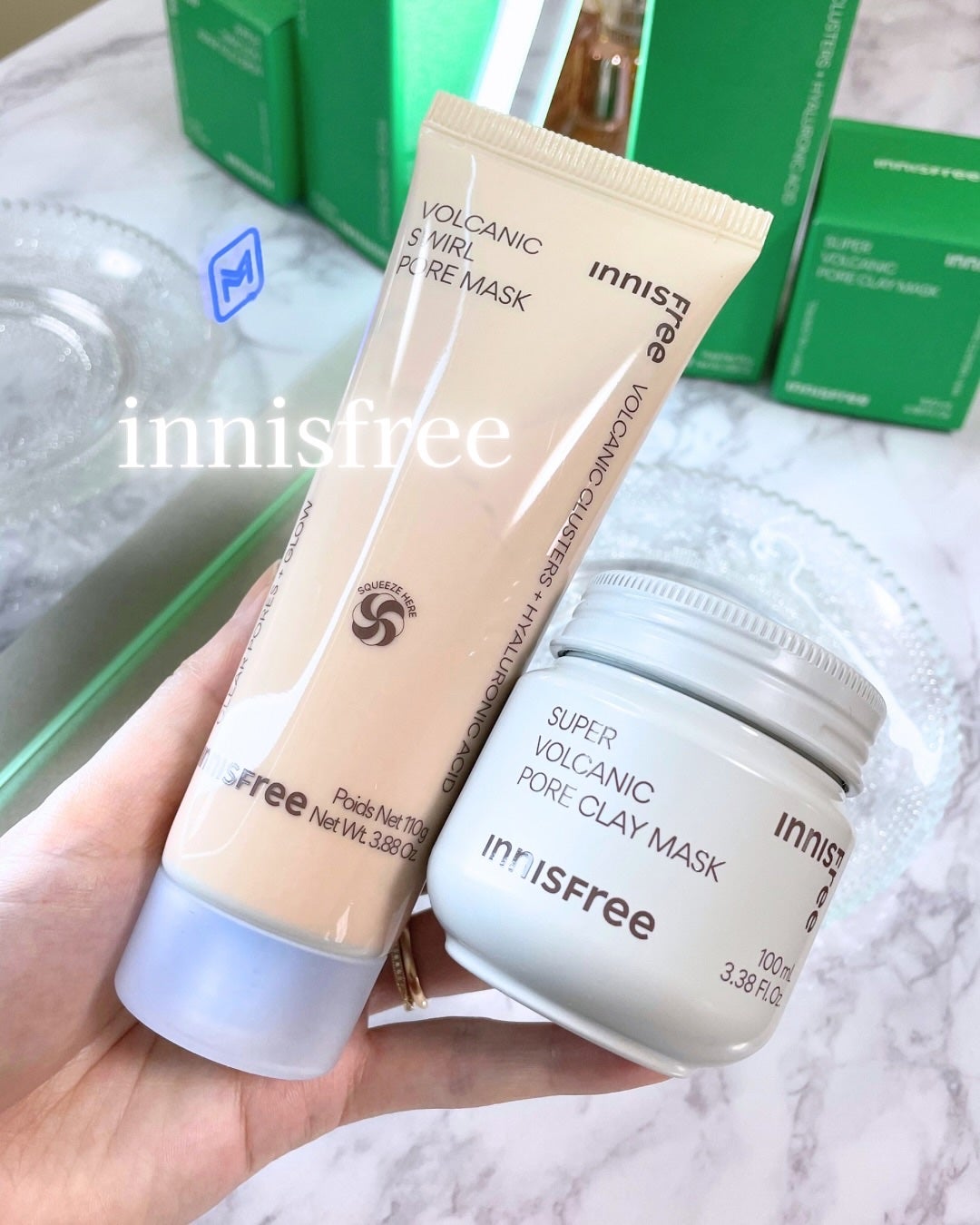 スーパーヴォルカニック ポア クレイマスク/innisfree/洗い流すパック・マスクを使ったクチコミ(1枚目)