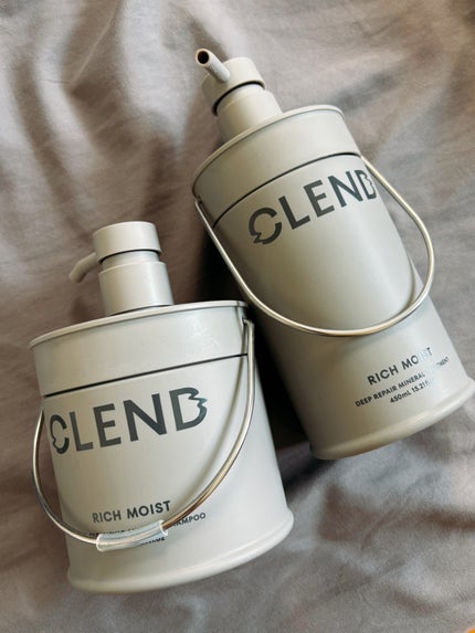 リッチモイスト ディープクレンジング ミネラル シャンプー/ディープリペア ミネラル トリートメント/CLEND/市販シャンプーを使ったクチコミ(1枚目)