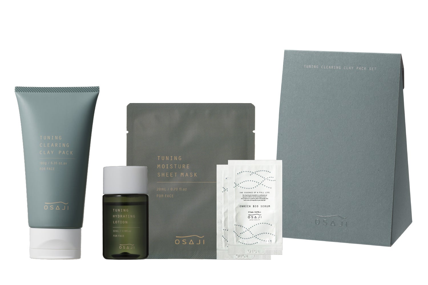 オサジ チューニング クリアリング クレイパックセット / OSAJI