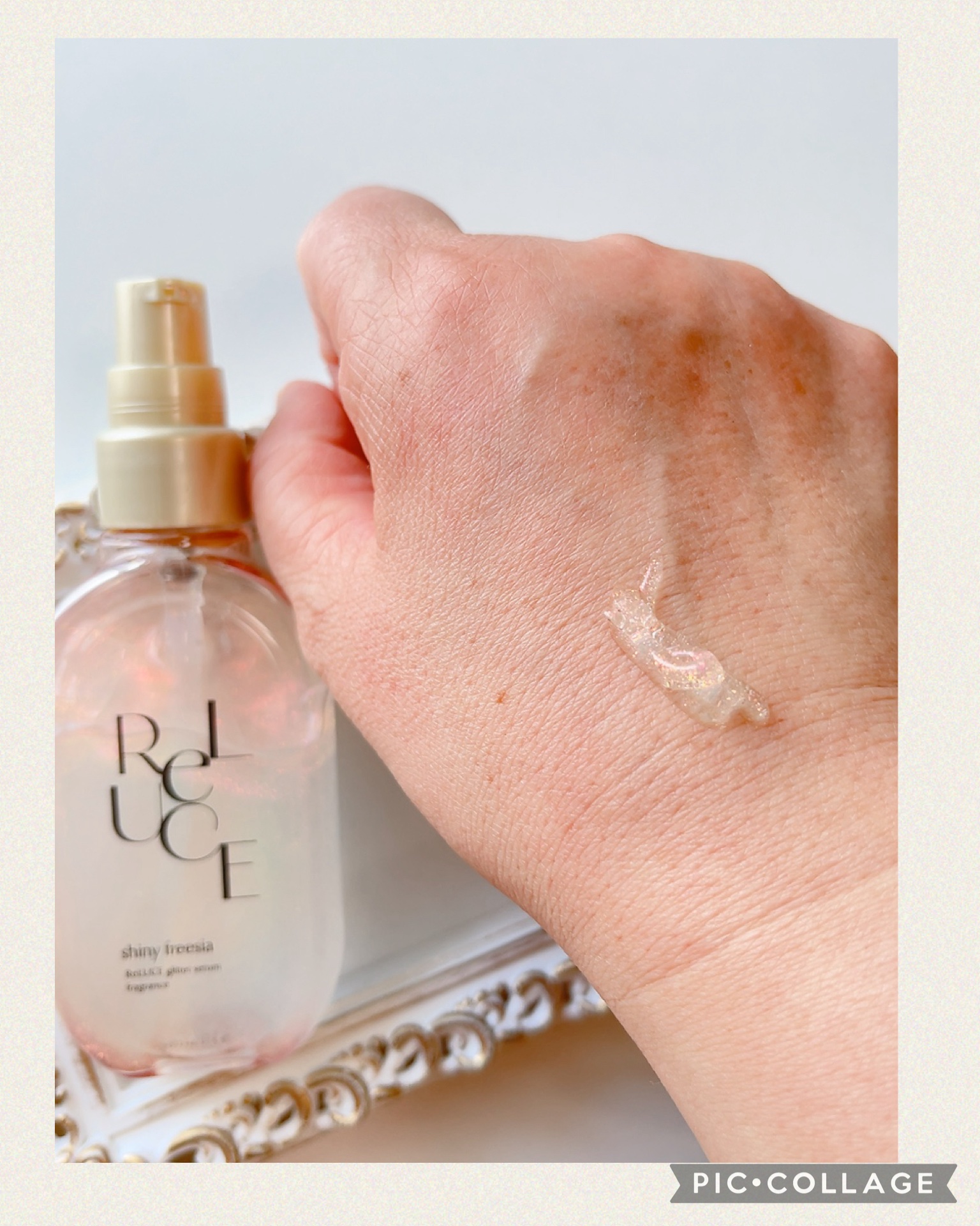 リルーチェ グリッターセラムフレグランス シャイニーフリージア/ReLUCE/香水(その他)を使ったクチコミ（2枚目）