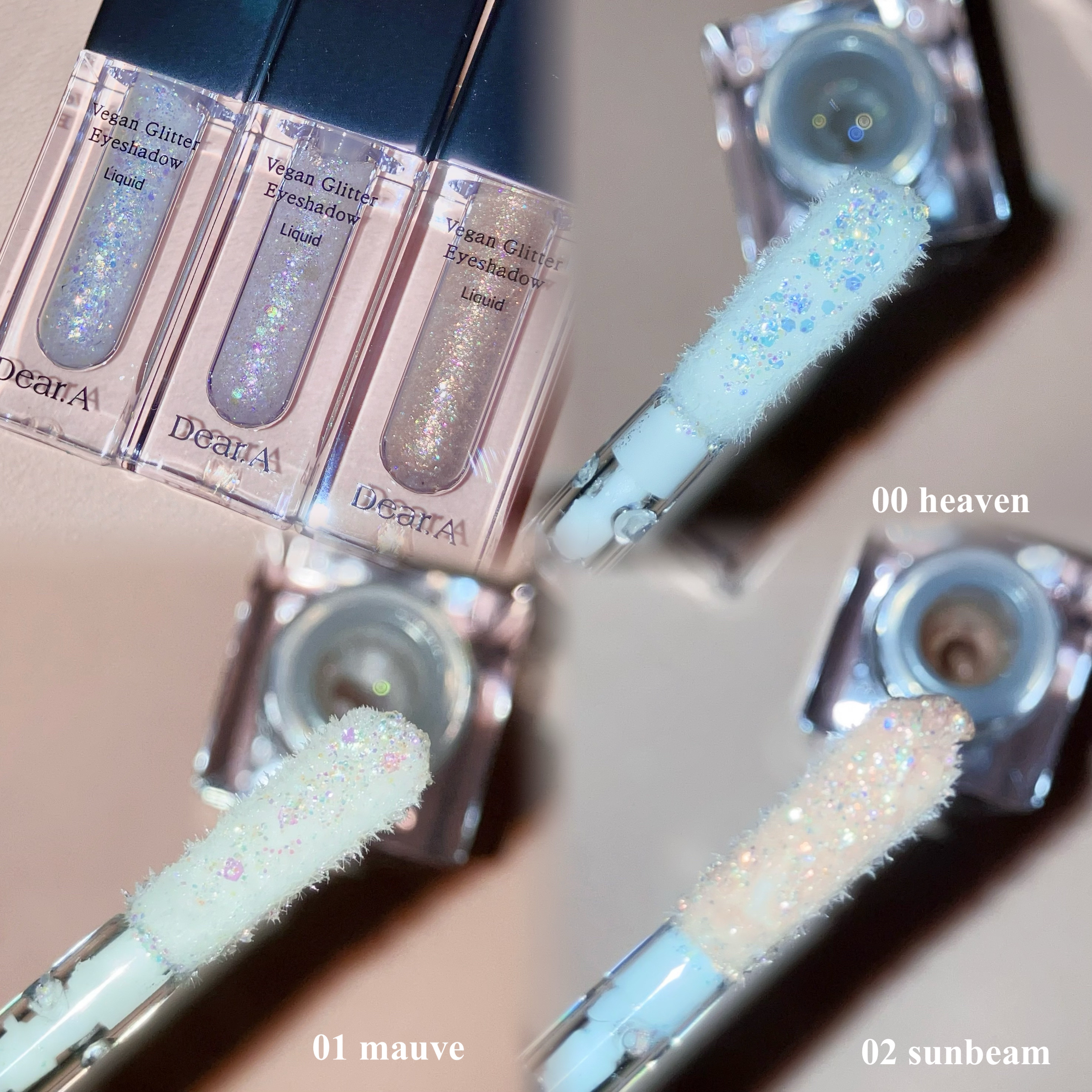 グリッターアイシャドウ/Dear.A/グリッターを使ったクチコミ（3枚目）