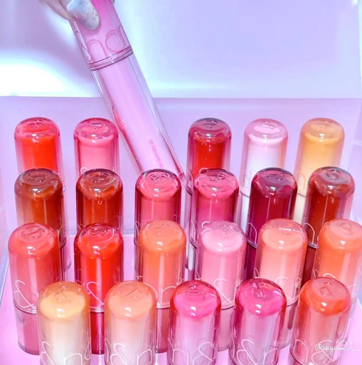 ザ ジューシーラスティングティント/rom&nd/リップティントを使ったクチコミ(3枚目)