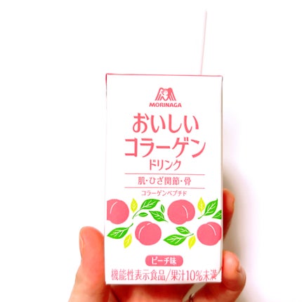 おいしいコラーゲンドリンク/森永製菓/美容ドリンクを使ったクチコミ(2枚目)