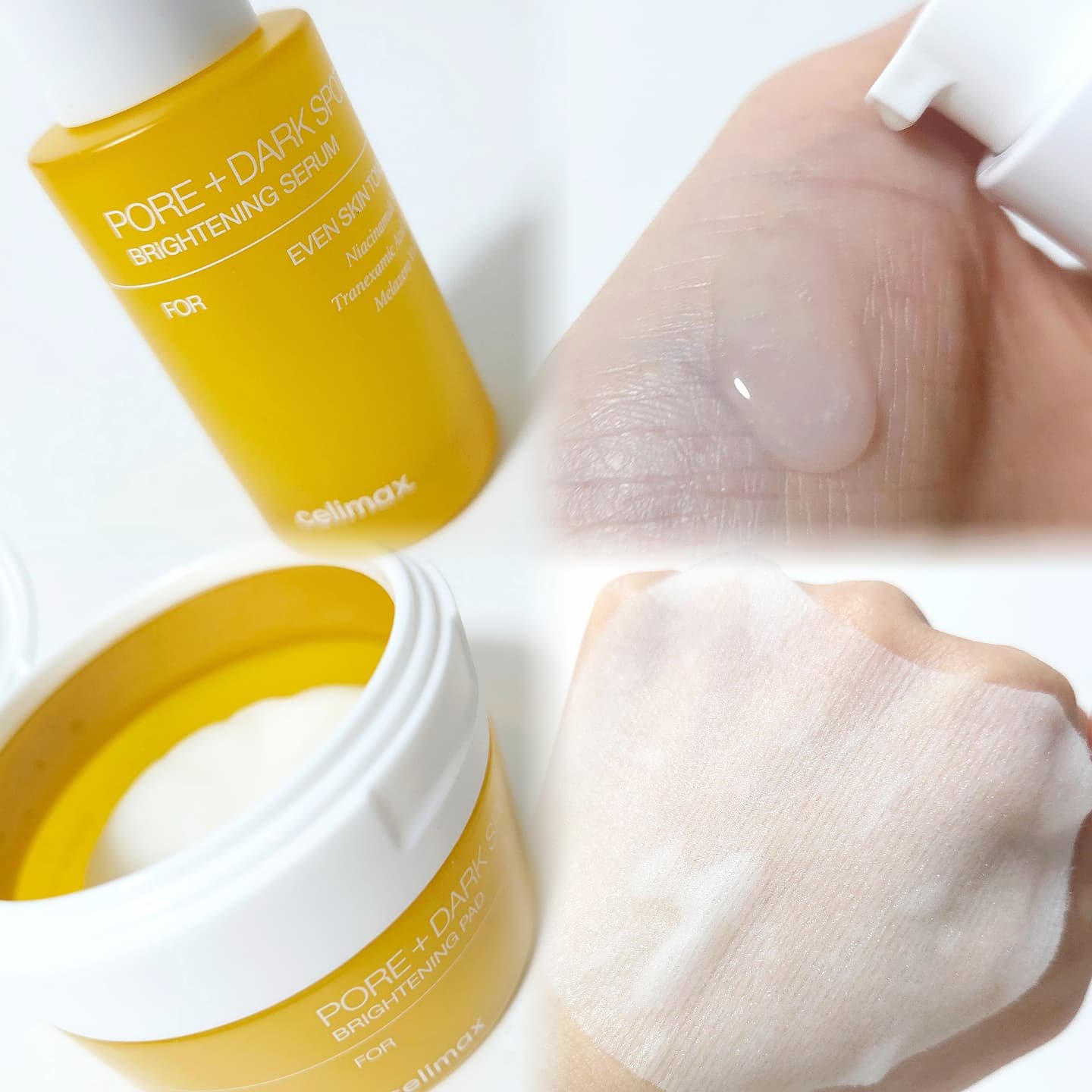 ポア ブライトニング シミケアセラム/celimax/美容液を使ったクチコミ（2枚目）