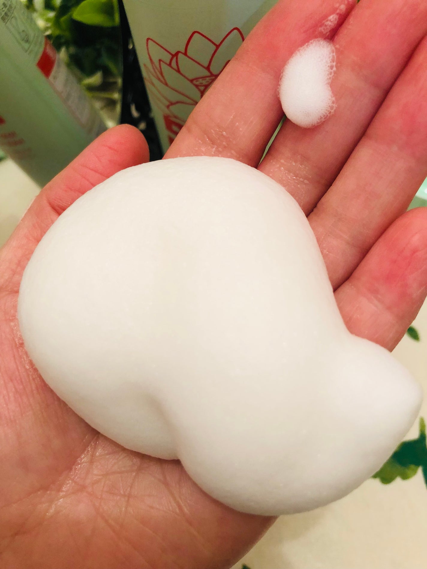 ロータス ワンデーパーマスタイル ヘアフォーム ティー&シトラスの香り/ダイアン/その他スタイリングを使ったクチコミ(4枚目)