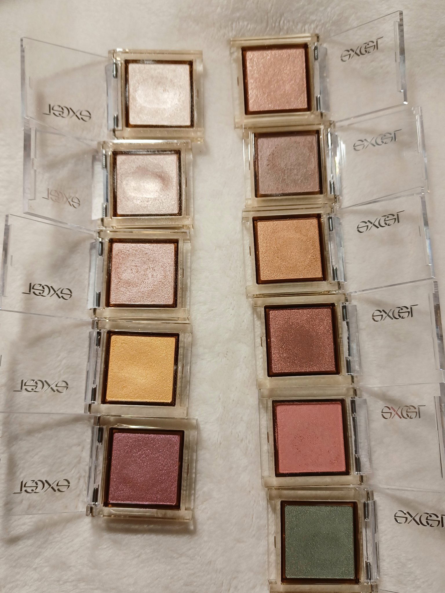 アイプランナー/excel/単色アイシャドウを使ったクチコミ（2枚目）