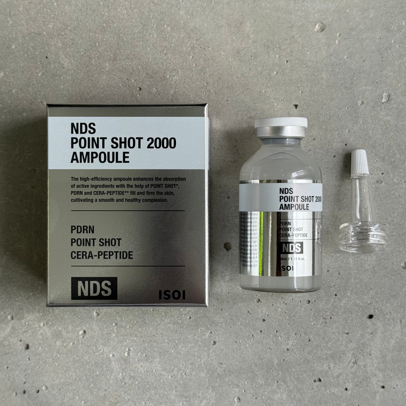 NDSポイントショット2000アンプル/ISOI/美容液を使ったクチコミ(3枚目)