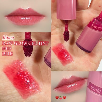 ロウグロウジェルティント/hince/リップティントを使ったクチコミ(1枚目)
