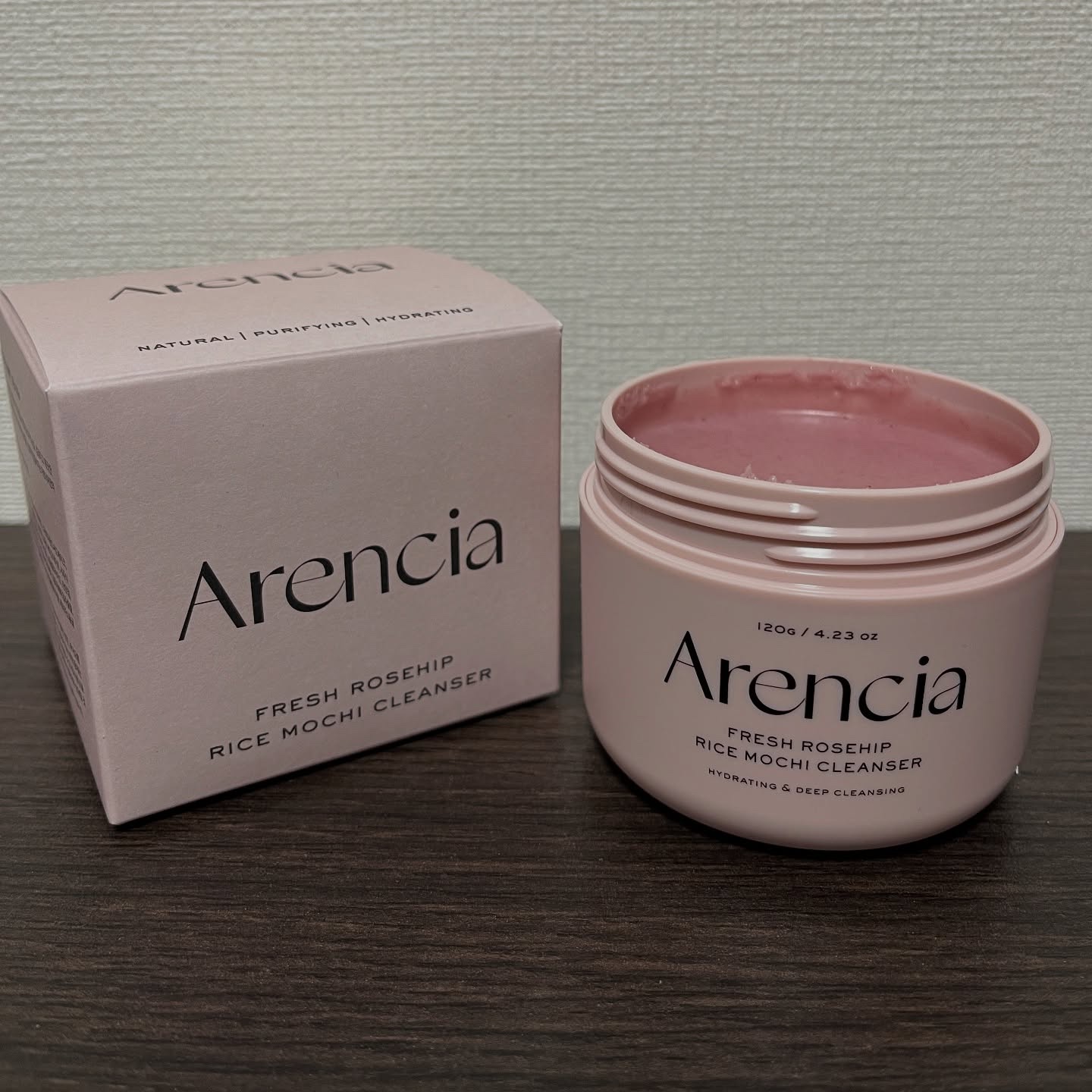 アレンシアフレッシュもちソープ「ロイヤルローズヒップ」/アレンシア/その他洗顔料を使ったクチコミ（2枚目）