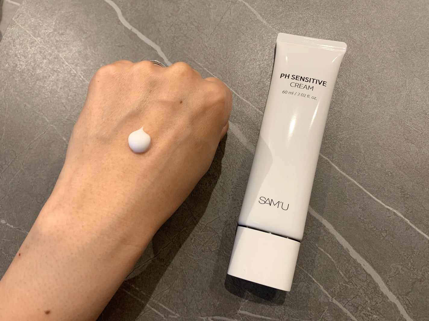 サミュ PHセンシティブクリーム/SAM'U/フェイスクリームを使ったクチコミ(2枚目)