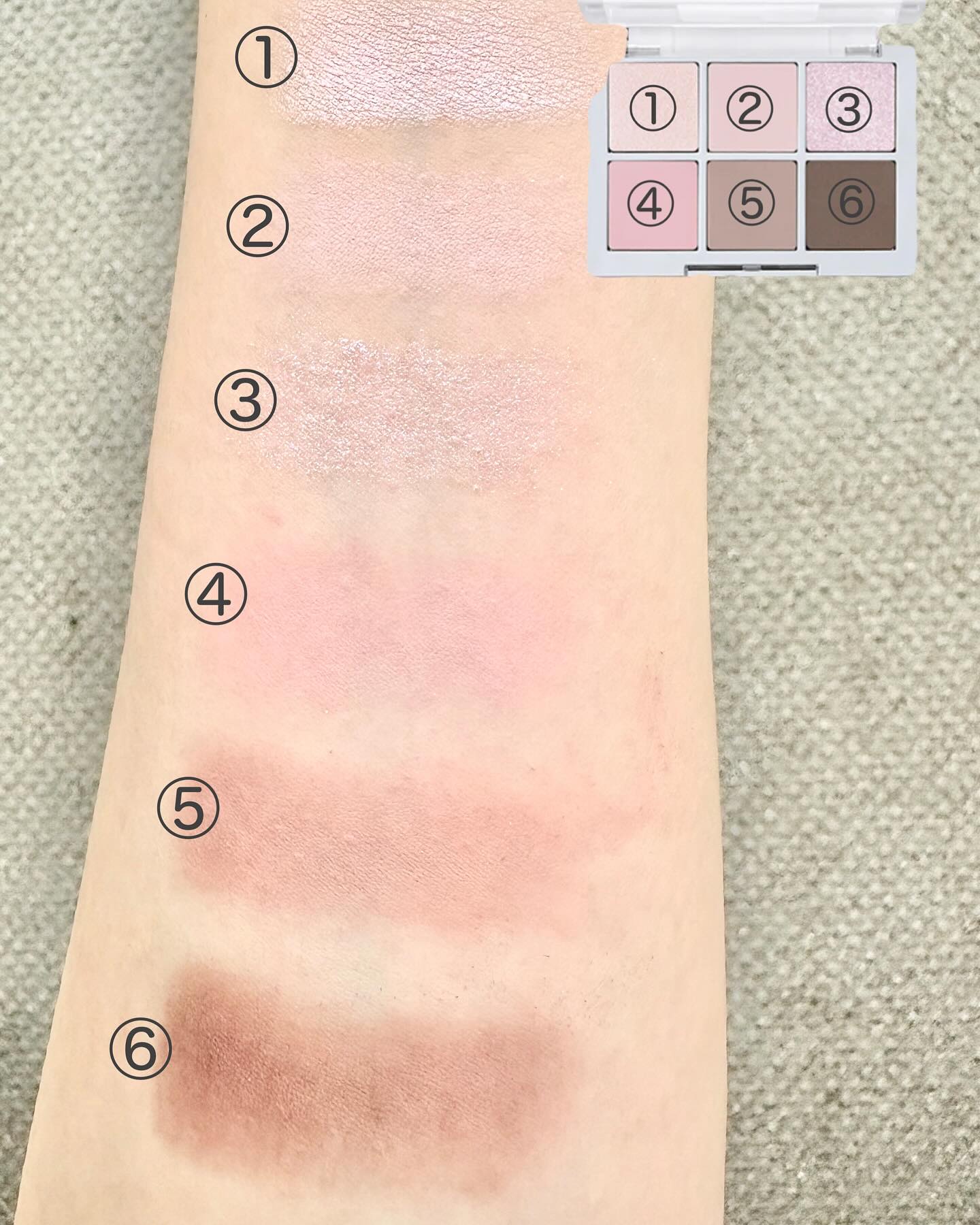 ベターミーアイパレット/2aN/マルチパレットを使ったクチコミ（3枚目）