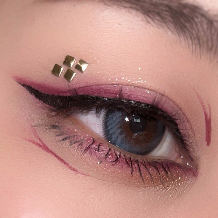 山海シリーズ 4色アイシャドウパレット/GirlCult/アイシャドウパレットを使ったクチコミ(3枚目)