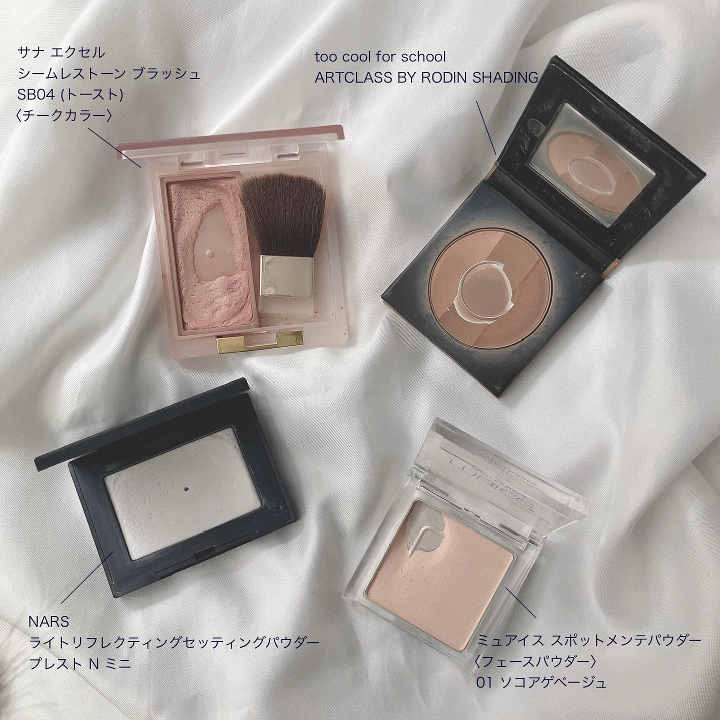 ライトリフレクティングセッティングパウダー　プレスト　N/NARS/プレストパウダーを使ったクチコミ（2枚目）