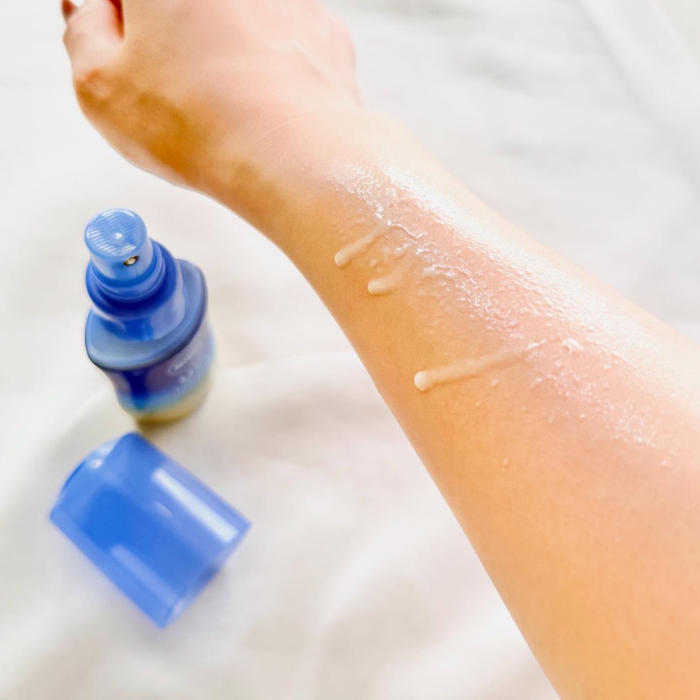 ニベアUV ディーププロテクト＆ケア ミルクミスト/ニベア/日焼け止めミスト・スプレーを使ったクチコミ（2枚目）