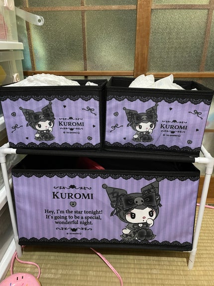 クロミちゃん収納箱/サンリオ/その他を使ったクチコミ(1枚目)