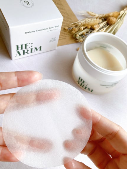 ヘアリムラディアンス グルタチオントナーパッド/HEARIM/トナーパッドを使ったクチコミ(5枚目)