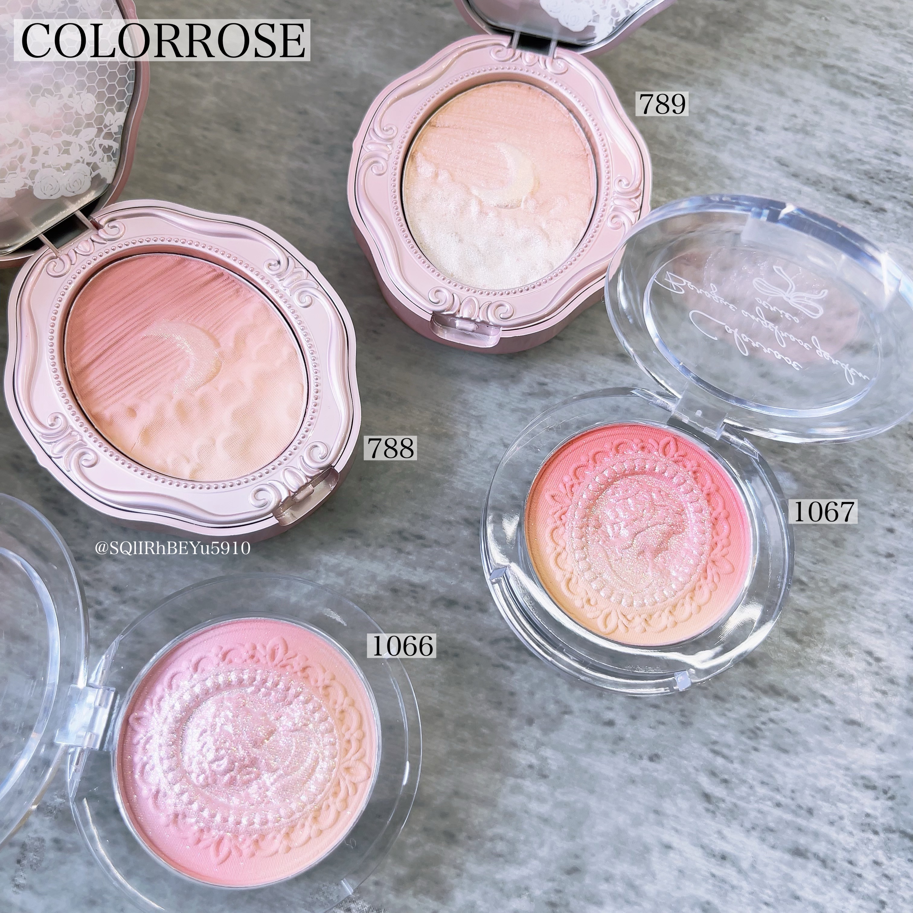 女王のカメオグラデーションチーク/COLORROSE/パウダーチークを使ったクチコミ（1枚目）