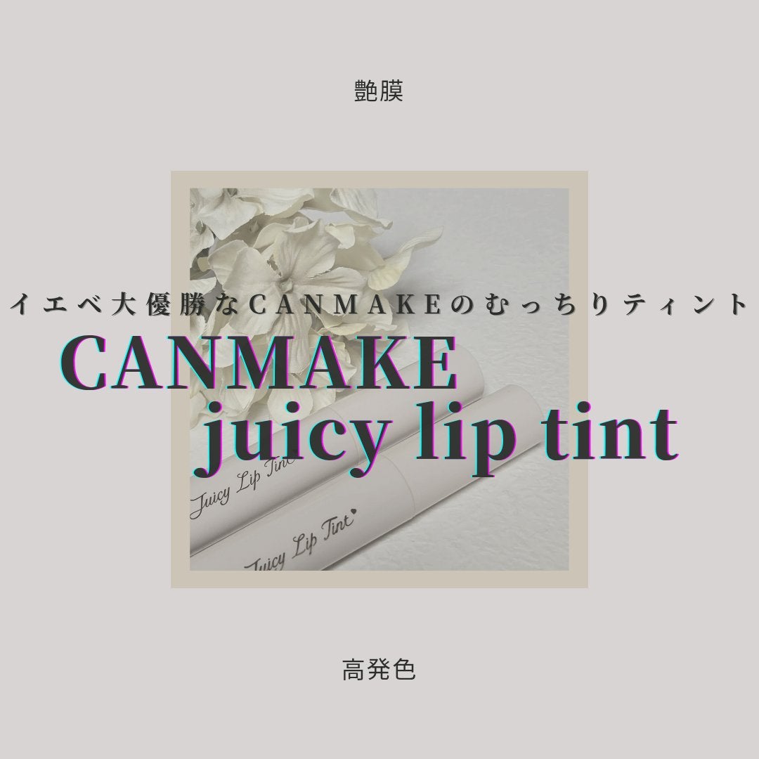 ジューシーリップティント/キャンメイク/口紅を使ったクチコミ(1枚目)