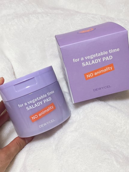 SALADY PAD 70EA/DEWYCEL/拭き取り化粧水を使ったクチコミ(3枚目)