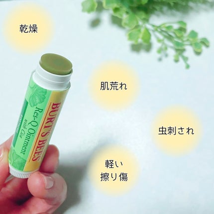 オイントメントバーム Res-Qシカ/BURT'S BEES/ハンドクリームを使ったクチコミ(5枚目)