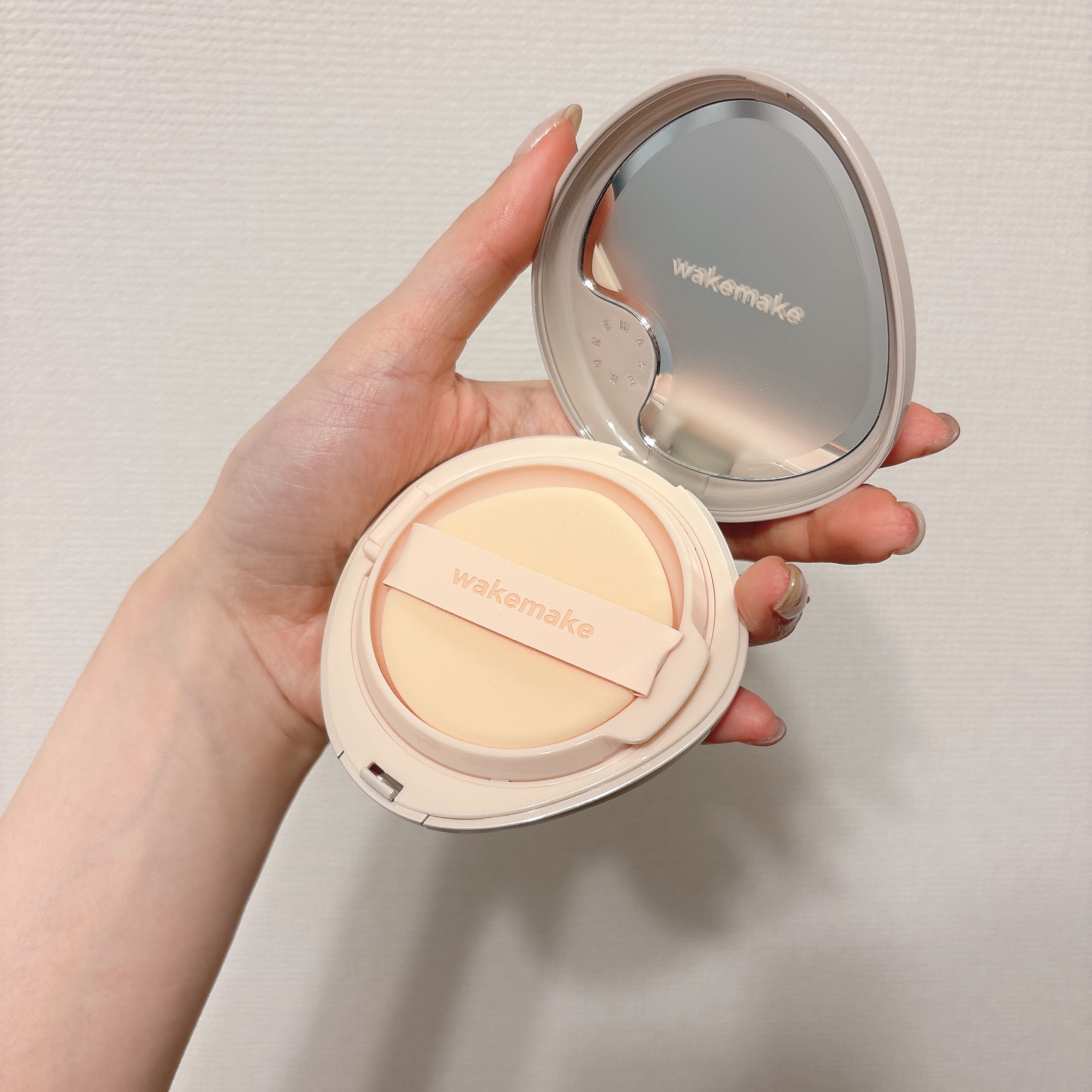 ウォータフルグロウティント/wakemake/リップティントを使ったクチコミ（3枚目）