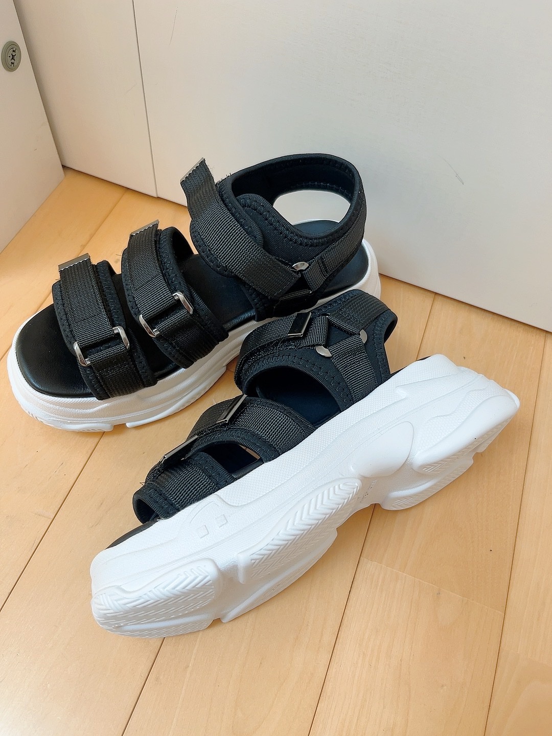 金具使い厚底サンダル/Honeys/その他を使ったクチコミ（3枚目）