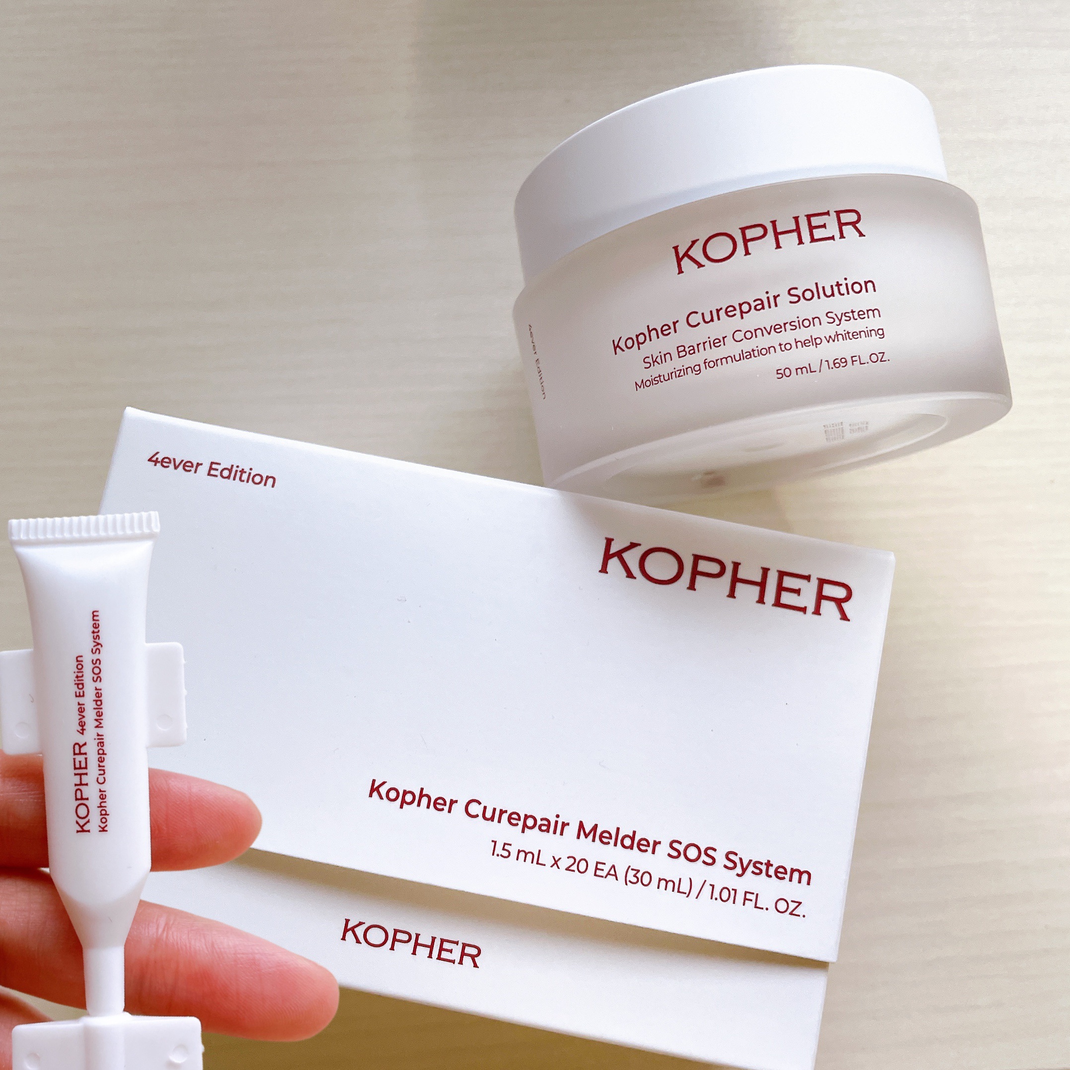 SOSメルダーシステム/KOPHER/フェイスクリームを使ったクチコミ（1枚目）