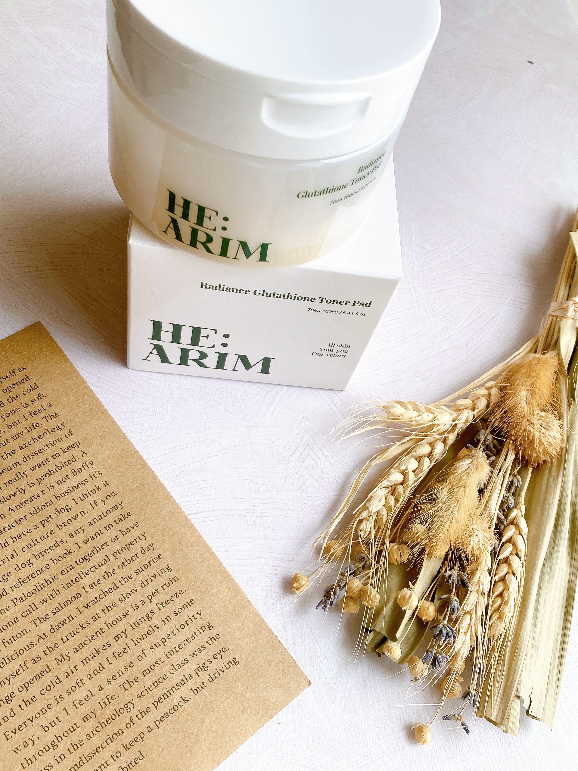 ヘアリムラディアンス グルタチオントナーパッド/HEARIM/トナーパッドを使ったクチコミ（1枚目）