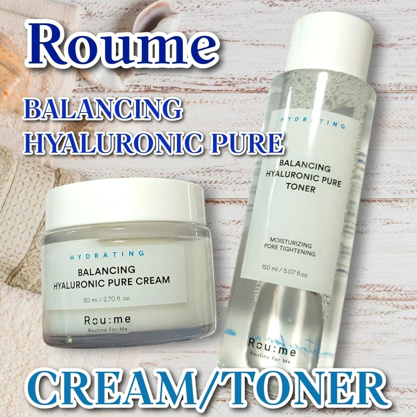 バランシング ヒアルロニック ピュア トナー/Roume/化粧水を使ったクチコミ(1枚目)